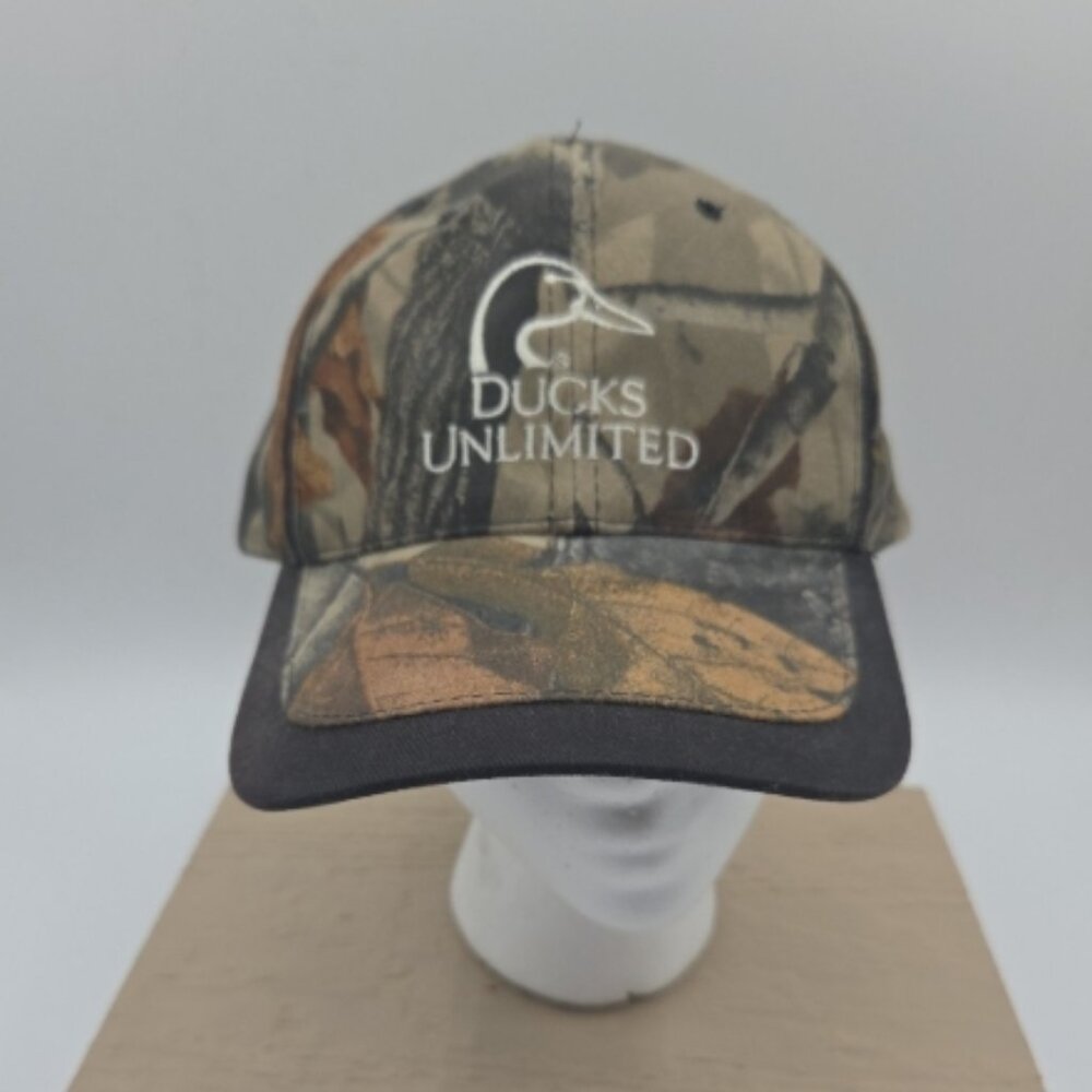 Ducks Unlimited Camo Strapback Hat